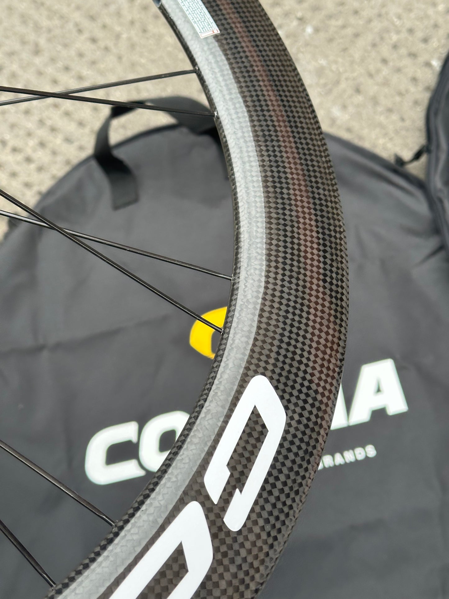 Corima WS1 track wheelset carbon 58mm clincher rims. 🇫🇷🔥