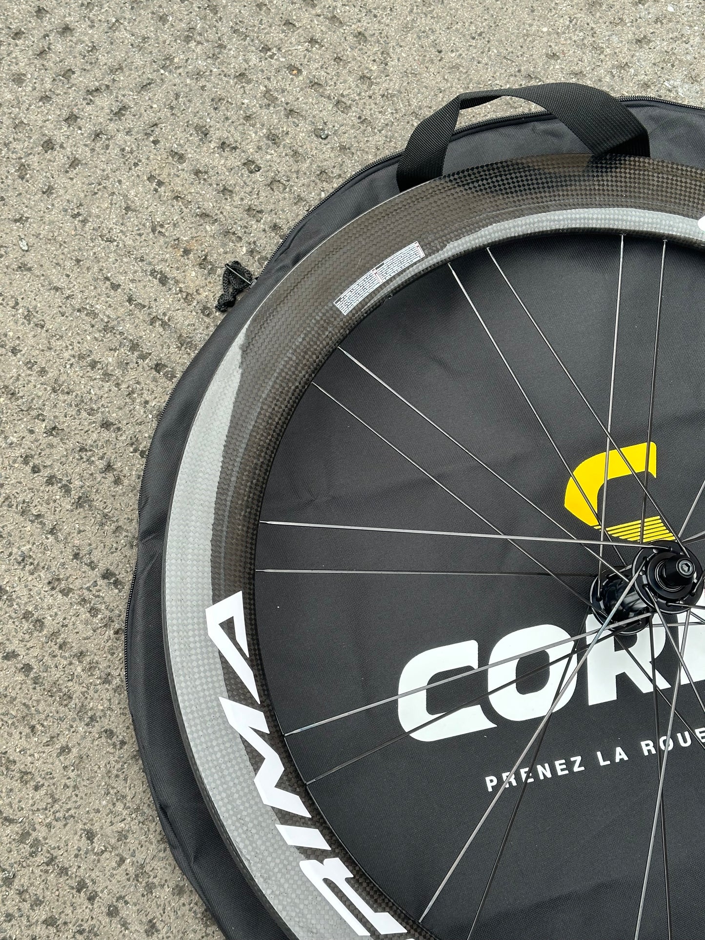 Corima WS1 track wheelset carbon 58mm clincher rims. 🇫🇷🔥