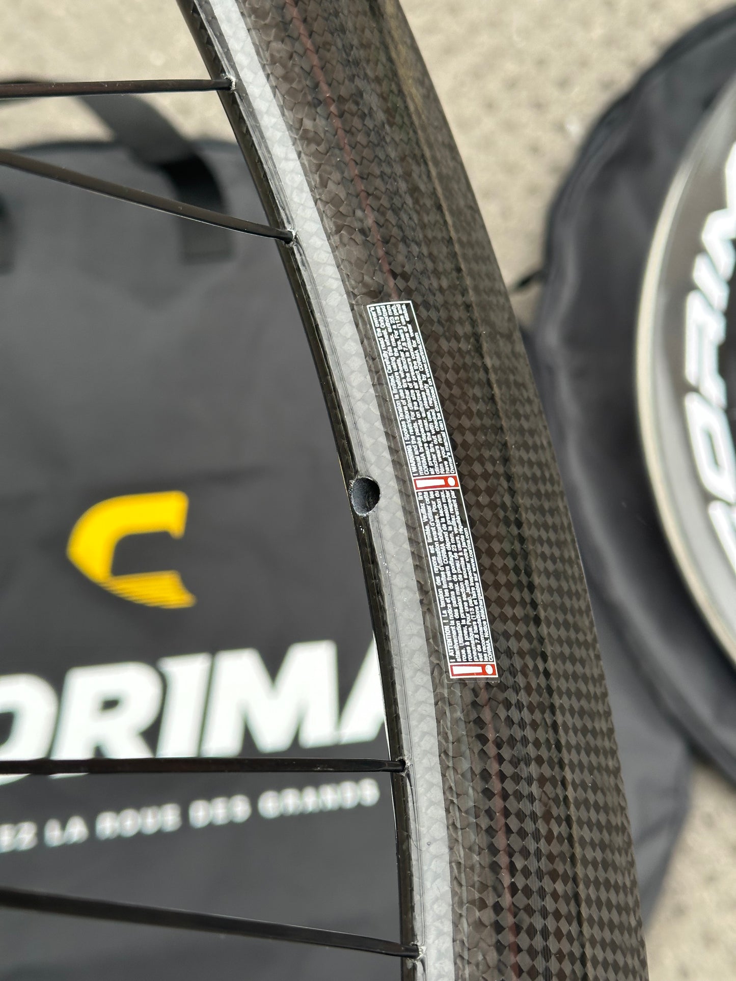 Corima WS1 track wheelset carbon 58mm clincher rims. 🇫🇷🔥