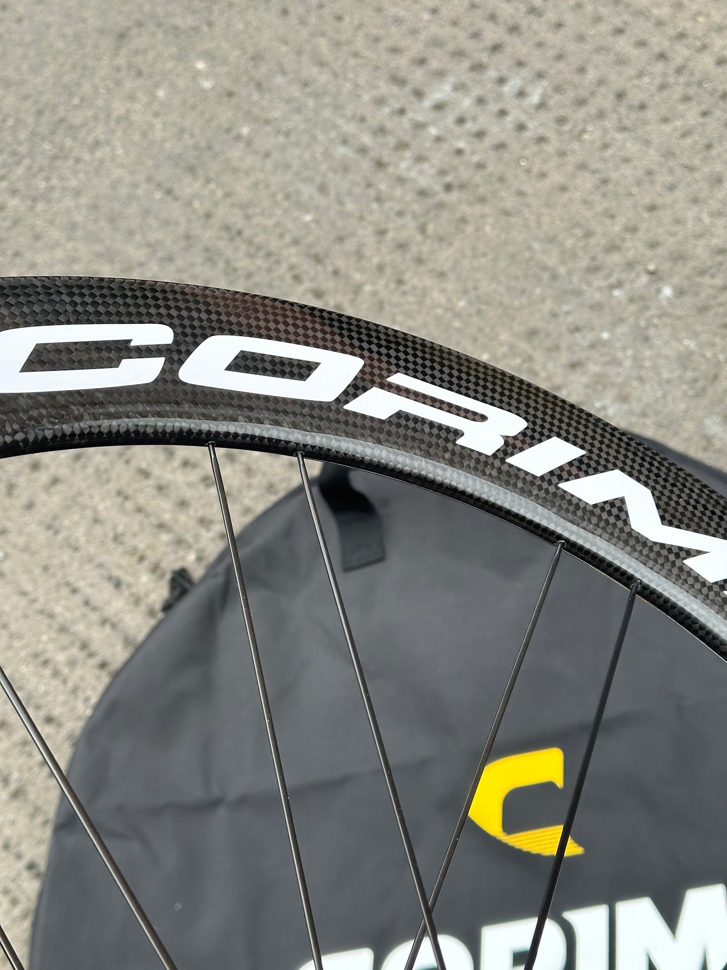 Corima WS1 track wheelset carbon 58mm clincher rims. 🇫🇷🔥